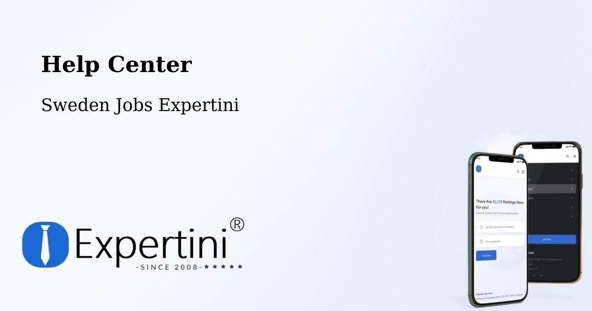 Help Center – Rimforsa - Sweden Jobs Expertini